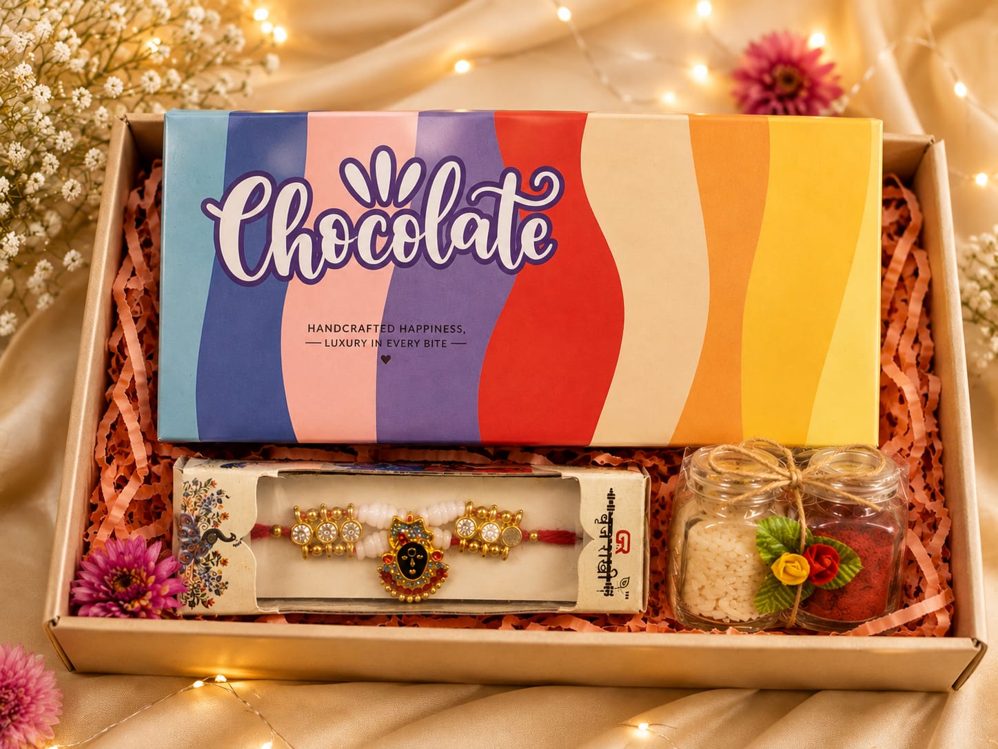 Raksha Bandhan chocolate hamper